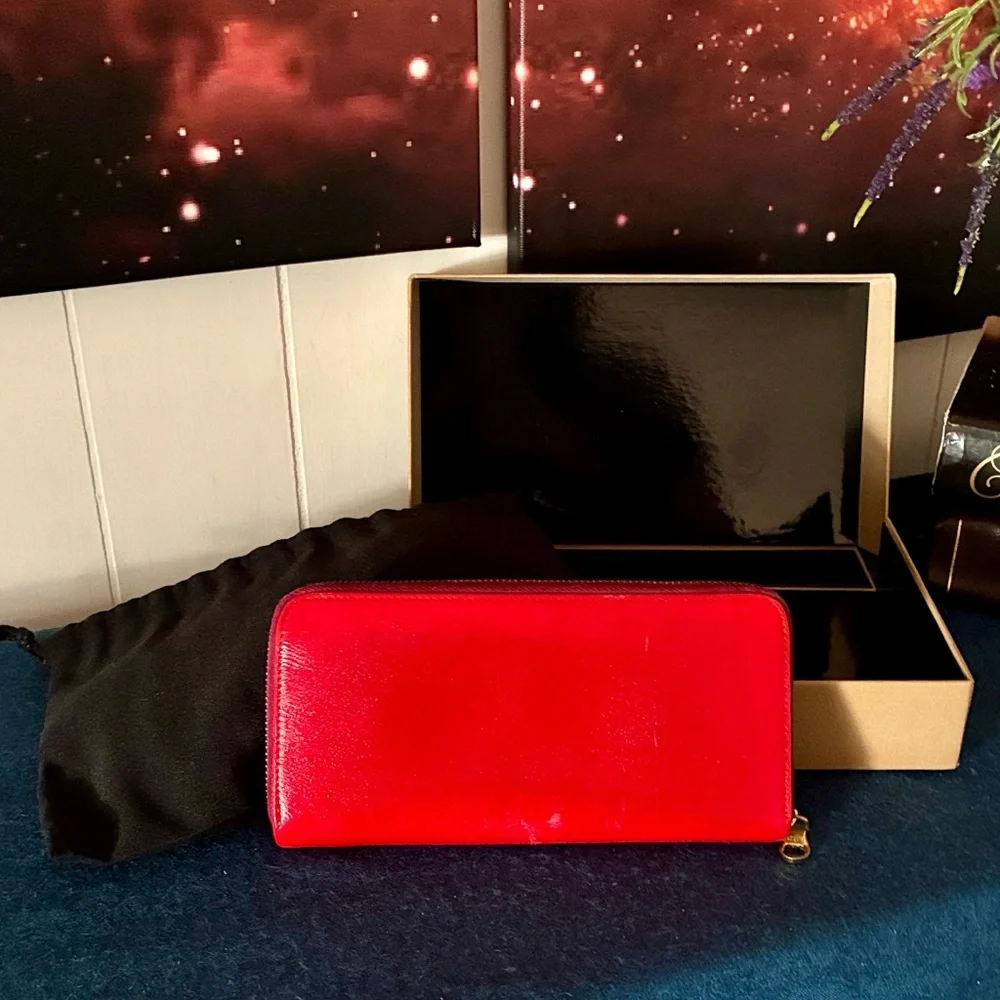 Loewe Leather Wallet in Box